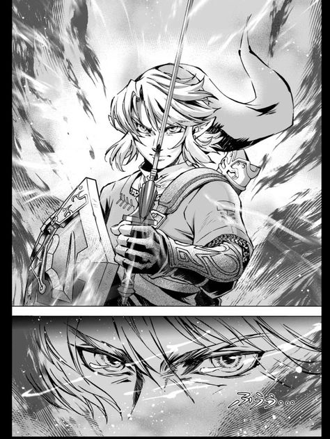 Link Manga Icon, Link Manga Panel, Link Tp Manga, Link And Zelda Official Art, Loz Manga, Zelda Manga Panels, Legend Of Zelda Manga Panels, Link Twilight Princess Manga, Link Twilight Princess Official Art