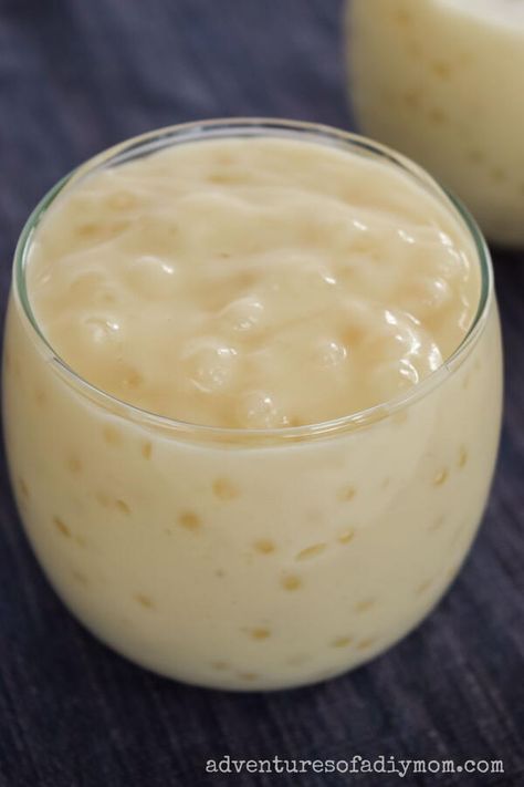 Instant Pot Tapioca Pudding Recipe, Instant Pot Tapioca Pearls, Tapioca Pudding Instant Pot, Dairy Free Tapioca Pudding, Vegan Tapioca Pudding, Tapioca Pudding Recipe, Tapioca Pudding, Tapioca Pearls, Guilt Free Dessert