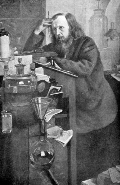 Dmitri Mendeleev (Russian scientist) - Videos and Images | Britannica Russian Scientist, Dmitri Mendeleev, Chemistry Textbook, Science Infographics, Daily Fun Facts, Mad Scientists, Chemical Elements, Chemistry Education, Natural Philosophy