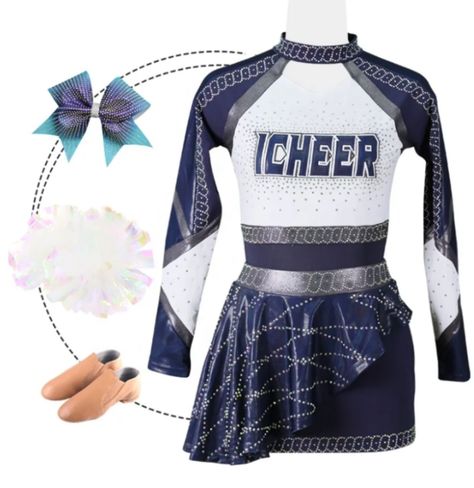 Now here is an extra royal one. Outfit straight from the factory. Customizable. Minimum order of 5. Price of $10-$90 per uniform (as of 03-30-2023). Custom Cheer Uniforms, Sideline Cheer, High School Cheer, Cheer Uniforms, School Cheer, Kids Uniforms, Cheerleading Uniforms, Competitive Cheer, Cheer Uniform