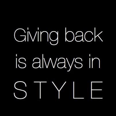 Funds raised in a brand or a fashion show will proceed to charity. Fundraising Quotes, Philanthropy Quotes, Giving Back Quotes, Charity Quotes, Volunteer Quotes, Sorority Quotes, Giving Back To The Community, Garcelle Beauvais, Community Involvement