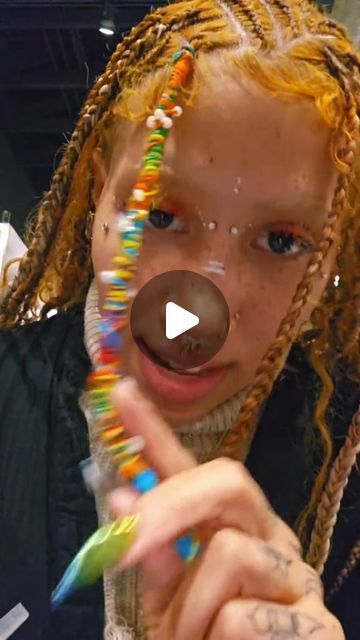 Fairy Gay Mother 🧚🏽‍♀️🌈 on Instagram: "Heres how i wrapped my hair. I just tie it off when im done! #wrappingmyhair #hairwrap #blackgirlhairwrap #beadedhairwrap #elevatingbeauty" Hair Wrap Designs, How To Wrap Hair, Hair Wrap Ideas, Diy Hair Bun, Brand Pictures, Hair Yarn, Dread Wraps, Bun Wrap, Hair Curling Tutorial