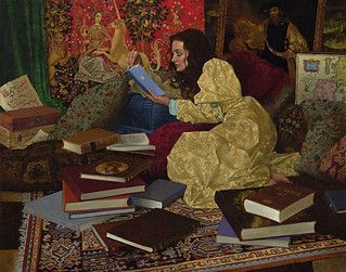 A Place of her Own by James Christensen | Phoênix | Flickr James C Christensen, James Christensen, Arab Aesthetic, 1001 Nights, Historical Art, Ethereal Art, Classical Art, Fine Art Gallery, Art Anime