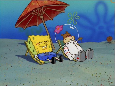 Spongebob and Sandy Sandy From Spongebob, Spongebob And Sandy, Spongebob Squidward, Spongebob Cartoon, Pp Couple, Sandy Cheeks, Funny Morning Pictures, Pineapple Under The Sea, Couple Dp