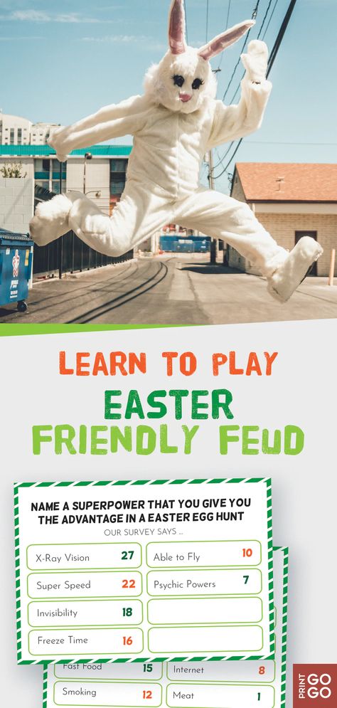 Learn to Play The Hilarious Game of Easter Friendly Feud Large Group Easter Activities, Easter Jeopardy Game, Easter Would You Rather For Kids, Family Feud Questions And Answers Easter, Adult Easter Games, Family Easter Games, Easter Pictionary Free, Adult Easter, Family Easter