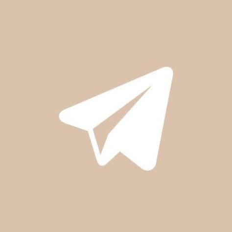 Telegram Icon Beige, Telegram Logo Aesthetic, Beige Phone Logo, Telegram Icon Aesthetic, Beige Icons For Apps, Telegram App Icon, Telegram Icon, Beige App Icons, Apps Logo