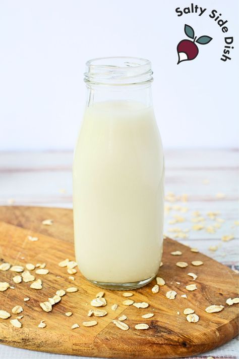 Best Oat Milk Recipe (+ Coffee Creamer) Oat Milk Coffee Creamer, Best Oat Milk, Recipes For Side Dishes, Oat Milk Coffee, Homemade Acai Bowl, Creamy Oat Milk, Dips Appetizers, Oat Milk Recipe, How To Make Oats