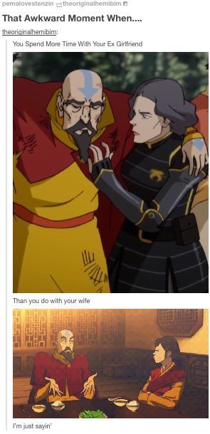 Tenzin, I do not envy what Pema will do Avatar Pema, Tenzin X Lin Fanart, Tenzin Fanart, Lin Beifong X Tenzin, Tenzin And Lin, Tenzin Legend Of Korra, Lin Beifong Fan Art, Meme Avatar, Lin Beifong Comic