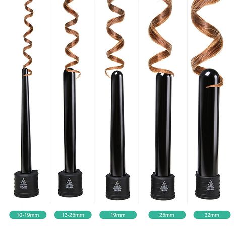 Huachi 5 in 1 Curling Iron Professional Salon Hair Curler Curling Wand Rollers Set with 5 Interchangeable Ceramic Barrels >>> Check out the image by visiting the link. (This is an affiliate link) #TravelHaircare Types Of Curling Irons, Ceramic Hair Curler, Girl Hair Drawing, Mini Hair Straightener, Best Curlers, Travel Hair, Travel Hairstyles, Curling Irons, Ceramic Hair