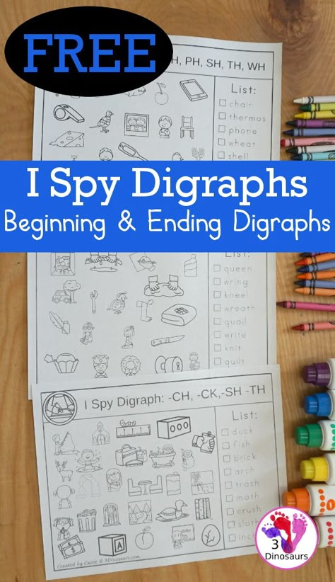 Digraph Review Game, Ending Digraphs Activities, Digraph Centers First Grade, Free Digraph Activities, Digraph Sort Free, Free Digraph Worksheets, Digraphs Activities Free, Blends And Digraphs Games, Digraph Activities First Grade