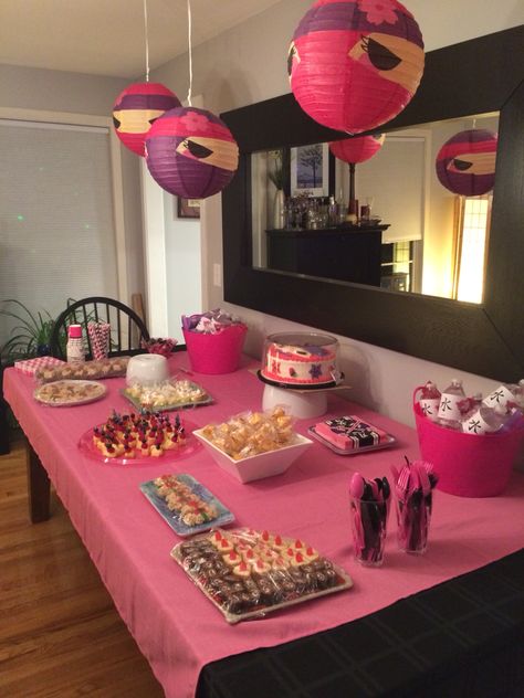 Asian lanterns and decorations from Oriental Trading Martial Arts Party Ideas, Martial Arts Birthday Party Ideas, Hello Ninja Birthday Party Ideas, Karate Party Decorations, Pink Ninja Birthday Party, Asian Lanterns, Ninja Themed Birthday Party, Martial Arts Birthday, Karate Birthday Party