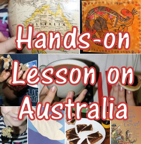 Australia For Preschoolers, Australia Preschool Theme, Australia Food For Kids, Australian Activities For Kids, Australia Unit Study For Kids, Australia Projects For Kids, Australia Art Projects For Kids, Australia Activities For Kids, Australian Crafts For Kids