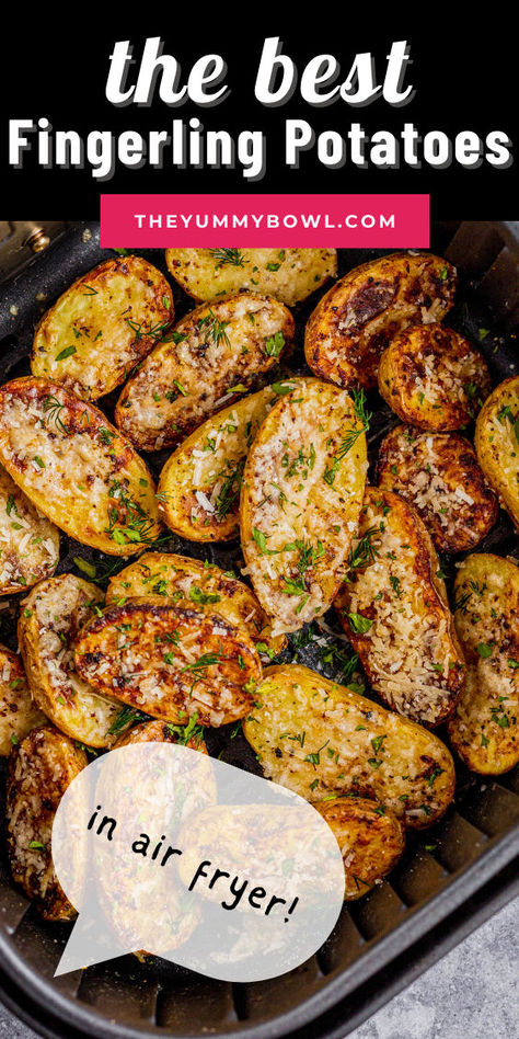 Fingerling Potatoes Recipes, Homemade French Fries, Fingerling Potatoes, Smashed Potatoes, Potato Side Dishes, How To Cook Potatoes, Sweet Potato Casserole, Thanksgiving Side Dishes, Filling Recipes