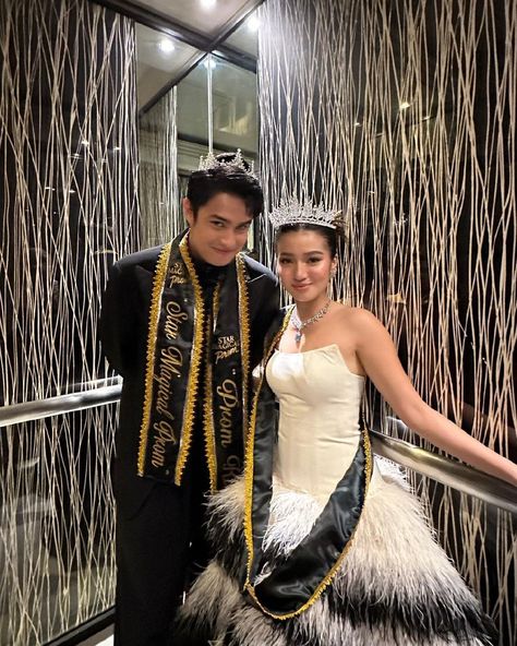 donny pangilinan's IG Update Prom King And Queen, Ice Bear We Bare Bears, Prom King, Can't Buy Me Love, Belle Mariano, Donny Pangilinan, Prom 2023, Queen Aesthetic, Prom Queen