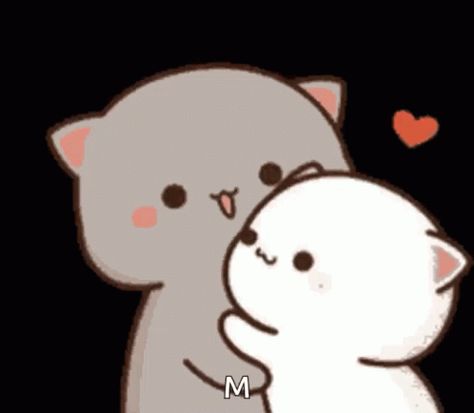 Love Cute GIF - Love Cute Kitty - Discover & Share GIFs Mochi Mochi Peach Cat Gif, Mochi Peach Cat Gif, Peach Cat Gif, Mochi Peach Cat, Gif Christmas, Good Morning Honey, Peach Cat, Kitty Kisses, Good Morning Love Gif