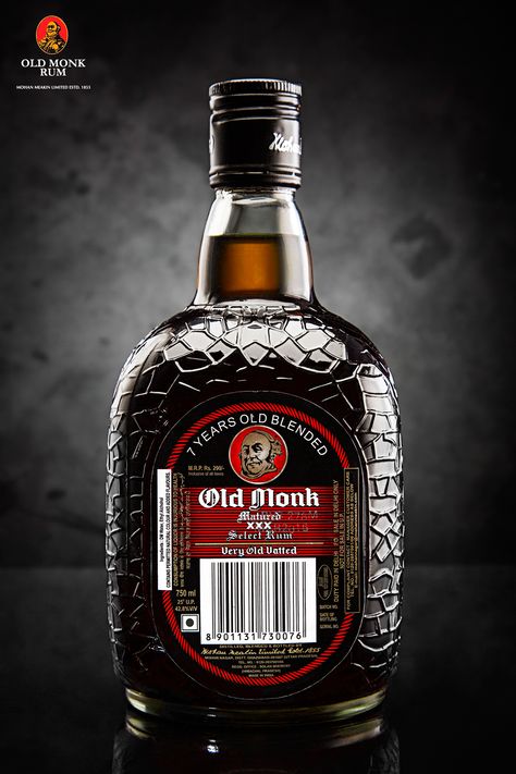 Old Monk Rum, Rum Brands, Nice Good Morning Images, Old Monk, Bottle Logo, Wild Animal Wallpaper, Rum Bottle, Bottle Images, Lion Wallpaper