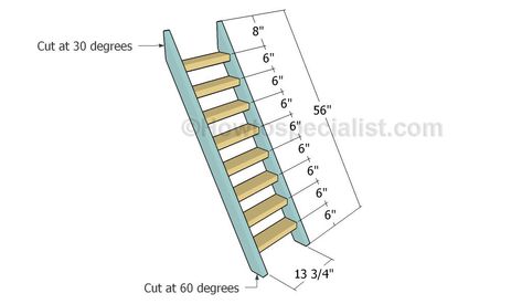 Outdoor Playset Plans, Playset Plans, House Ladder, Swing Set Diy, Backyard Playset, Outdoor Playset, How To Build Steps, Playhouse Plans, Tree House Diy