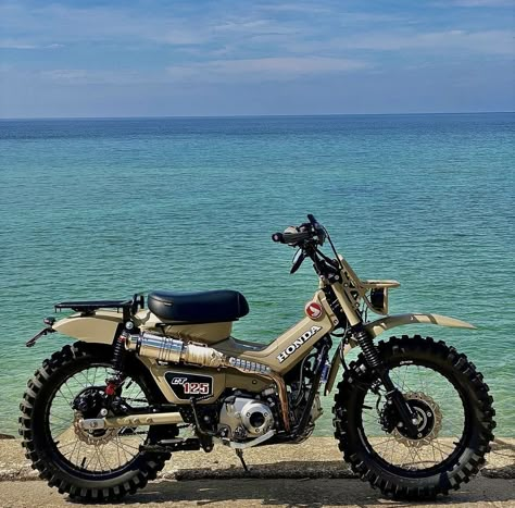 Yamaha Pg1 Custom, Honda Trail 125, Honda Ct125, Trail Motorcycle, Mobil Off Road, Bronco Car, Honda Bike, Adventure Bike Motorcycles, Honda Scrambler