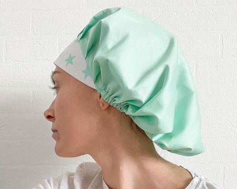 Scrub Hat Style3 Bouffant Sewing PatternScrub Cap Pattern | Etsy Surgical Hat Pattern Free, Long Hair Scrub Cap Pattern Free, Euro Scrub Hat Pattern, High Bun Scrub Hat Pattern, Men’s Scrub Cap Pattern Free, Kids Scrubs, Scrub Caps Pattern, Hair Scrub, Extra Long Hair