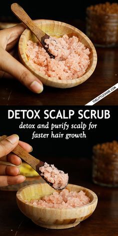 Salt Scalp Scrub, Turmeric Skin Care, Salt Hair, Exfoliate Scalp, Scalp Hair Growth, Make Hair Thicker, Clean Scalp, Hair Scrub, For Healthy Hair