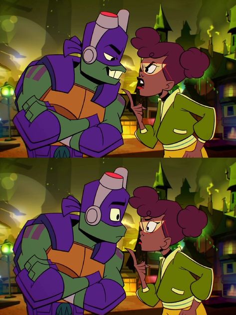 Tmnt April X Donnie, Rise Of The Tmnt Donnie X April, Tmnt 2018 Donnie X April, Rottmnt April X Donnie, Rottmnt Donnie And April, Donnie X April Rottmnt, Apritello 2018, Apriltello Rotmnt, Rise Apritello