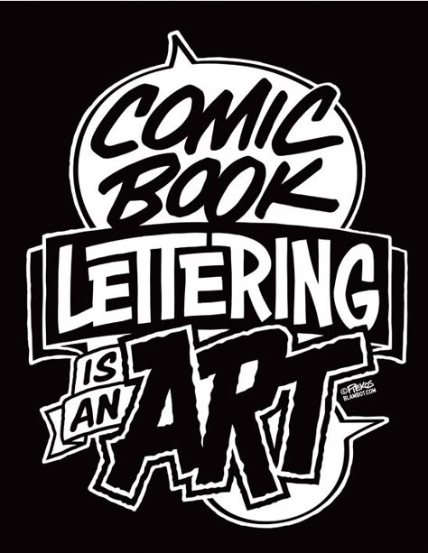 Comic Book Lettering Is An Art Comic Book Lettering, Comic Book Logo Design, Comic Book Typography, Comic Logo Design, Street Art Font, Comic Typography, Comic Lettering, Book Lettering, Comic Book Font