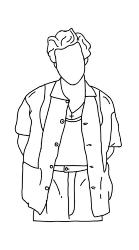 Coloring Pages Harry Styles, Harry Styles Silhouette, One Direction Colouring Pages, Harry Styles Coloring Page, Harry Styles Silhouette Drawing, Niall Horan Coloring Pages, Harry Styles Outline Drawing, Harry Styles Dibujo, Harry Styles Outfit