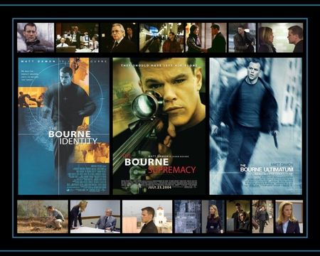 The Bourne Trilogy - Bourne, Identity, Jason Bourne, Supremecy, Ultimatum Bourne Ultimatum, Bourne Identity, Bourne Supremacy, Suspense Movies, The Bourne Identity, Jason Bourne, Thriller Movie, Hooray For Hollywood, Worst Movies