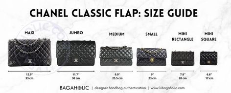 Chanel classic flap size chart (guide) Popular Designer Bags, Chanel Bag Classic, Poodle Skirts, Chanel Double Flap, 1950’s Fashion, Powerpoint Layout, Classic Purse, Best Designer Bags, Poodle Skirt