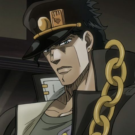 Jotaro Joestar, Jojo's Bizarre Adventure Jotaro, Jotaro Kujo, Jojo's Bizarre Adventure, Anime, Black