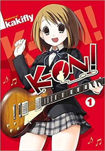 K-ON!, Vol. 1 Yui Hirasawa, K On, Top Anime, Manga Books, Manga Covers, Anime Figures, Pop Music, Videos Funny, Guitarist