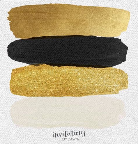 Black Color Palette, Gold Color Palettes, Gold Palette, Color Schemes Colour Palettes, Gold Color Scheme, Brand Color Palette, Wedding Color Palette, Perfect Palette, Wedding Color