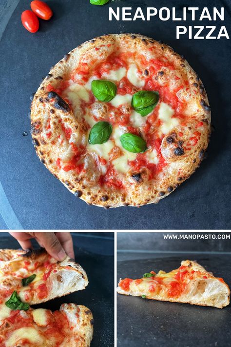 Neapolitan Style Pizza, Neopolitan Pizza Topping, Pizza Content, Naples Pizza, Marzano Tomatoes, Neopolitan Pizza, Pizza Branding, Neapolitan Pizza, Pizza Style