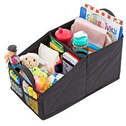 Long Road Trips With Toddlers Can Be Fun! (Yes Really) Trunk Console, Baby Items For Sale, Backseat Organizer, Best Car Seats, Backseat Car Organizer, Car Seat Organizer, Trip Essentials, Console Organization, Trunk Organization