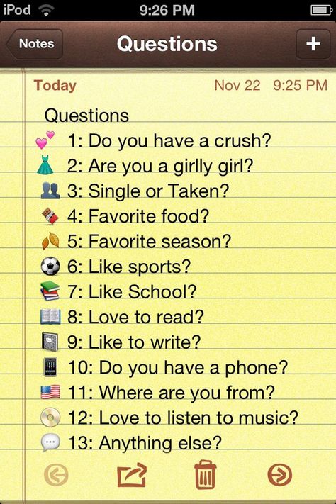 1. Yes. 2. No. 3. Single. 4. Food. 5. Fall. 6. No. 7. Sorta. 8. LOVE. 9. Yes. 10. No. 11. Here. 12. Yes. 13. The list could go on and on. Number Questions, Snapchat Games, Bodyguard Services, Close Protection, Maxon Schreave, Executive Protection, I'm Sick, Private Security, Chat Board