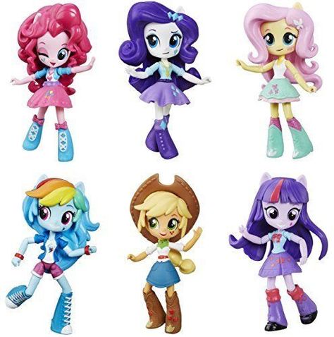 My Little Pony Equestria Girls Minis Mane 6 Set 2016 Rainbow Dash Pinkie Pie #Hasbro Rainbow Dash Pinkie Pie, Original My Little Pony, My Little Pony Collection, Action Anime, Mane 6, My Little Pony Equestria, My Little Pony Wallpaper, Nostalgic Toys, Mlp Equestria Girls