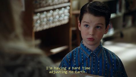 Young Sheldon Quotes, Sheldon Cooper Quotes, Sheldon Quotes, Literary Text, Horror Movies Funny, Young Sheldon, Sheldon Cooper, Friends Moments, I Hate People