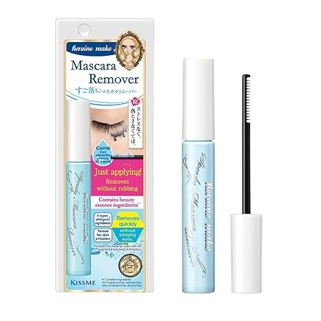 Amazon.com : Heroine Make by KissMe Speedy Mascara Remover, Gentle Eye Makeup Remover for Waterproof Mascara, Fast-Acting & Non-Irritating Cleanser, Removes Stubborn Eye Makeup, 0.22 fl Oz : Beauty & Personal Care Eyelash Remover, Mascara Remover, Skincare Wishlist, Beauty Essence, Eye Makeup Remover, Waterproof Mascara, Makeup Remover, Eyelashes, Beauty And Personal Care