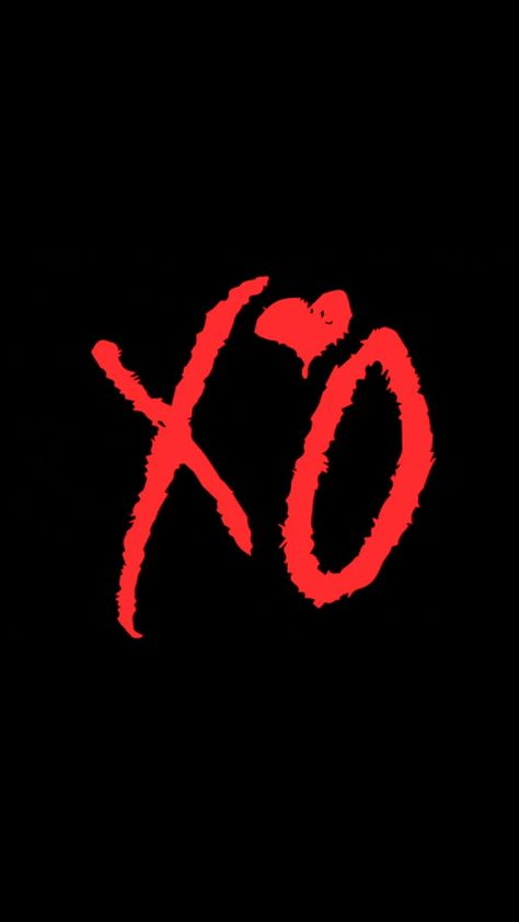 Dv Tattoos, The Weeknd Xo Logo, Xo Logo, Masc Nails, The Weeknd Background, The Weeknd Songs, Scary Wallpaper, Abel Tesfaye, Christmas Phone Wallpaper