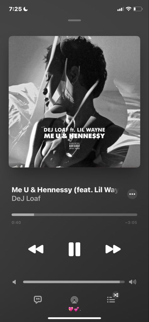 Me U And Hennessy, Dej Loaf, Me U, Lil Wayne, Apple Music, Soundtrack, Songs, Music