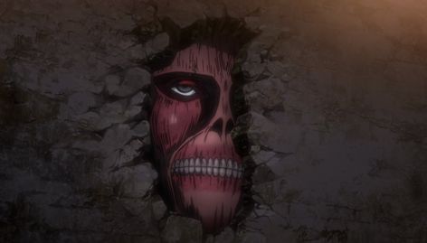 Attack on Titan on Twitter: "Life imitates art… " Aot Titan In Wall, Aot Titans, Attack On Titan Season 2, Beauty And The Beast Wallpaper, Anime Wallpaper 1920x1080, Beast Wallpaper, Attack On Titan Season, Titans Anime, Wall Tattoo