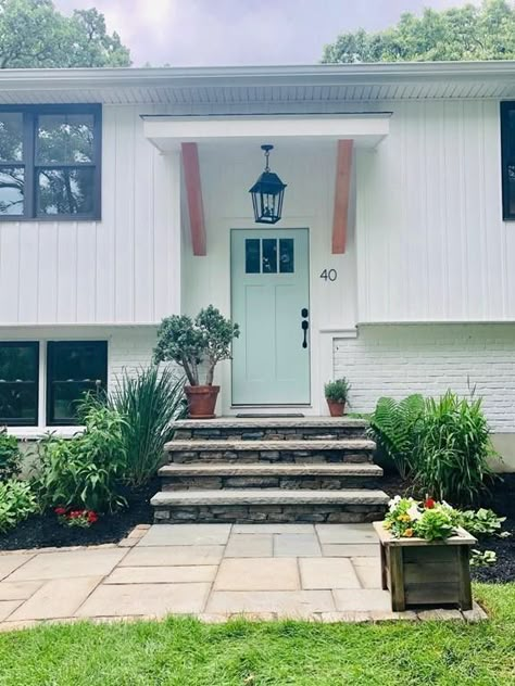 40 Sherman Bridge Rd, Wayland, MA 01778 - realtor.com® Split Foyer Remodel, Split Level House Exterior, Split Level Remodel Exterior, Split Level Exterior, Split Entry Remodel, Raised Ranch Remodel, Renovation Facade, Bi Level Homes, Split Level Remodel