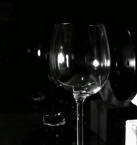 Breaking Glass Video, Glass Breaking Gif, Casino Aesthetic Gif, Gothic Gif Aesthetic, Black White Gif Aesthetic, Glass Breaking Aesthetic Gif, Red Vampire Aesthetic Gif, Glass Breaking, Wine Glass Drawing