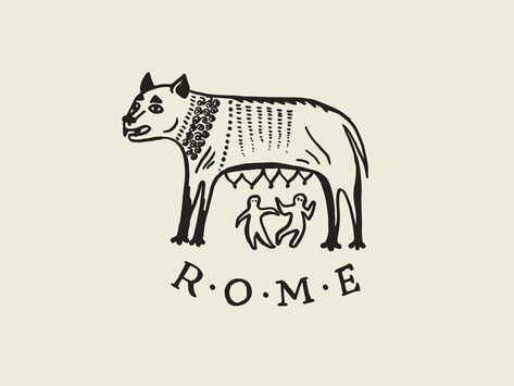 Roman Illustration Ancient Rome, Ancient Italy Tattoo, Ancient Rome Symbols, Rome Graphic Design, Rome Symbols, Rome Scrapbook, Ancient Rome Tattoo, Roman Illustration, Roman Symbols