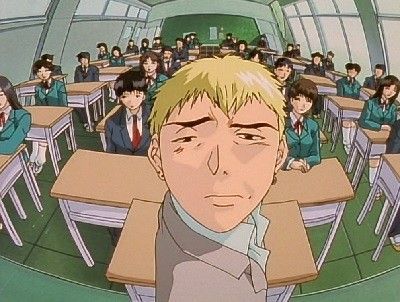 Onizuka funny face in class GTO Anime Character, On Twitter, Twitter, Anime, Hair