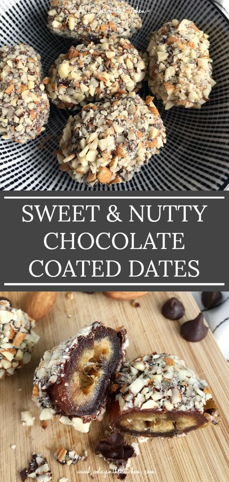 Dates And Banana Recipes, Chocolate Covered Dates, Date Recipes Desserts, Banana Treats, Healthy Food Guide, Sports Nutritionist, Date Recipes, Lost 100 Pounds, Medjool Dates