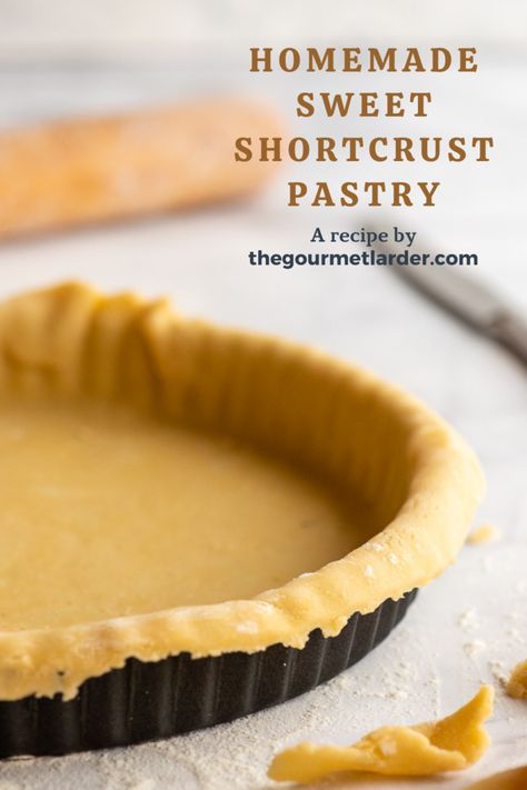 Sweet Shortcrust Pastry Recipe, Small Pies, Shortcrust Pastry Recipes, Tarts Savory, Tart Pastry, Short Pastry, Mince Pies Christmas, Jam Tarts, Bakewell Tart