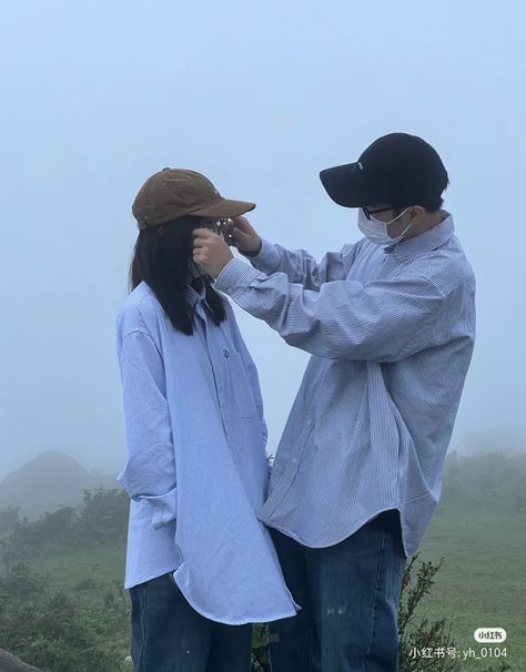 Couple Hats Matching, Zodiac Friendships, Asian Couple, Couple Friends, Dream Relationship, Couple Things, Couples Matching, My Darling, Matching Outfits