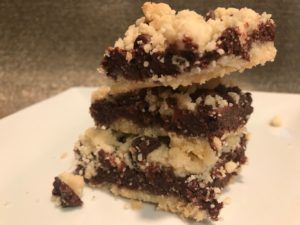 These Chocolate Walnut Crumb Bars are the bomb Walnut Bars, Cookie Contest, Chocolate Crumbs, Crumb Bars, Xmas Treats, No Bake Bars, Holiday Cookie, The Bomb, Chicago Tribune