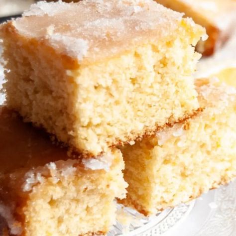 Mary Berry Lemon Drizzle Traybake Recipe Mary Berry Lemon Drizzle Cake, Lemon Drizzle Traybake, Mary Berry Recipes, Welsh Cakes Recipe, Traybake Cake, Everyday Cakes, Mary Berry Recipe, British Recipes, Berry Recipes